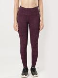 JOCKEY Ankle Length  Western Wear Legging (Purple, Solid)