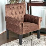 Flipkart Perfect Homes Rosewood ( Sheesham ) Solid Wood Living Room Chair (Finish Color - Mocha Brown, Pre-assembled)