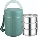 BREEZE Hotline 3 Containers Lunch Box (750 ml, Thermoware)