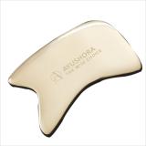 AYUSHORA AY-KG-RSS KANSA GUA SHA FACE MASSAGER FOR MEN AND WOMEN (R- SHAPE)SMALL Massager (GOLDEN)