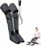 SLOVIC Leg Massager| Air Compression for Circulation Calf, Feet,Thigh Massage, Sequential Boots Device with Handheld Controller| Massager (Grey)