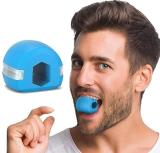 Cristavista Jaw_1 Jawline Exercises Jawline Exerciser Men & Women Face Fat Reducer Slim and Tone Massager (Blue)