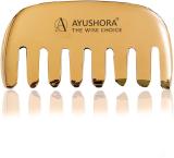 AYUSHORA AY-KC-L1 AYUSHORA Kansa Comb Massage Tool kansa Comb Tendon Massage Tool (Regular) Massager (Gold)