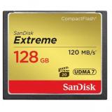 SanDisk EXTREME 128 GB Compact Flash UDMA 7 120 MB/s  Memory Card