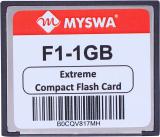 MYSWA F1-CF1GB CNC Machine, Railways Locomotives, Airplane, Camera, Desktop etc 1 GB Compact Flash Class 4 20 MB/s  Memory Card