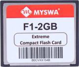 MYSWA MYSWA F1-CF2GB F1 Extreme Compact Flash 2GB MLC 2 GB Compact Flash Class 2 10 MB/s  Memory Card