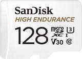 SanDisk High Endurance 128 GB MicroSD Card Class 10 100 MB/s  Memory Card