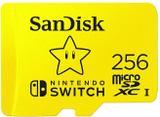 SanDisk Nintendo 256 GB MicroSDHC Class 10 100 MB/s  Memory Card