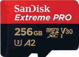 SanDisk Extreme Pro 256 GB MicroSDHC Class 10 200 MB/s  Memory Card