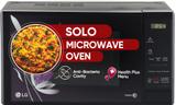 Lg 20 Litres MS2043BP Solo Microwave Oven (Black, with i-wave Technology, Health plus, Indian cuisine)