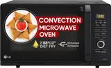 Lg 32 Litres MC3286BLU Convection Microwave Oven (Black, Diet Fry and 360 Motorised Rotisserie for crispy and tasty bar-be-que recipes)