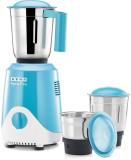 USHA Spin Pro 500 W Mixer Grinder (SN500 MX3_ | 3 Jars | Multicolor)