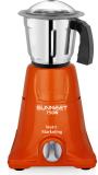 Sunmeet MA-NEXON 750 W Mixer Grinder (750W Mixer Grinder with 1 Multipurpose Leak-proof Steel Jar (Medium) MANX02 | 1 Jar | Orange)