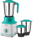 Lazer Allure Neo Copper Motor 500 W Mixer Grinder (Allure neo | 3 Jars | White With Seagreen)