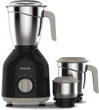 PHILIPS by Phlips Daily Collection 750 W Mixer Grinder (HL7756/01 | 3 Jars | Black)