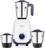 BAJAJ ninja grace 500 W Mixer Grinder (215 | 3 Jars | Blue, White, Black)
