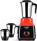 Lazer TORPED 550 W Mixer Grinder (TORPED | 3 Jars | Black with Red)