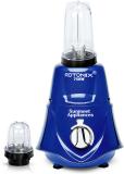 Rotomix SAF218 750 W Mixer Grinder (750-watts Rocket Mixer Grinder with 2 Bullets Jars (350ML Jar and 530ML Jar) | 2 Jars | Navy Blue)