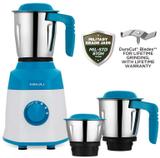 BAJAJ Watts 500 W Mixer Grinder (Ninja Series NOTCH | 3 Jars | FRENCH BLUE)