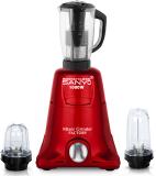 Masterclass Sanyo 350ML Jar and 530ML Jar ,MGN186 1000 W Mixer Grinder (1000-watts Nexon Mixer Grinder with 2 Bullets Jars and Juicer Jar (Juicer Jar, | 3 Jars | Red)