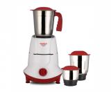 MAHARAJA WHITELINE by Groupe Seb Unigrind 500 W Mixer Grinder (MX-251 | 3 Jars | Red, White)