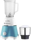 Bostton 750 Watt, Copper Motor, Electricity Saver 750 W Mixer Grinder (Star Plastic Jar | 2 Jars | White)