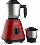 MAHARAJA WHITELINE Smart Plus 1..2..3 500 W Mixer Grinder (MX-235 | 2 Jars | Maroon, Black)