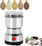 Sedoka With Folding Jar Compact Kitchen design Electric Household Grinder 200 W Juicer Mixer Grinder (By Nima japan 200 W, 24000 RPM Mini Stainless Steel Spice Nuts Grainder | 1 Jar | Silver670)