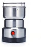 Ghoba Light weight Compact Kitchen design Electric Household Grinder W 260 W Juicer Mixer Grinder (By Nima japan 260 W, 26700 RPM Mini Stainless Steel Spice Nuts Grainder With | 1 Jar | Silver213)