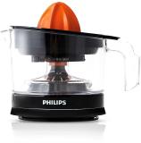 PHILIPS HR2788/00 Citrus Press, with 2 Sized Cones for different size fruit Juicer 25 W Juicer (HR278800 | 1 Jar | Black, Transparent)