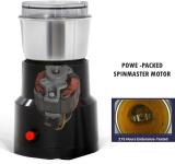 credebs - Full Copar Winding Motor - With Folding Jar - Easy Travel Used, 350 W Juicer Mixer Grinder (By Japan 350 W, 28000 RPM ABS Plastic Body Steel Spice Nuts Mini Mixer Grainder | 1 Jar | Black136)