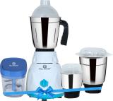 HILL MOUNT Mixer Grinder 550 W Juicer Mixer Grinder (H.M Power Pro MG20H208 & 900-ML (Handy, Chopper) Super Combo | 3 Jars | Multicolor)