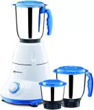 BAJAJ Bravo dlx 500 W Mixer Grinder (Kitchen accessories | 3 Jars | White, Blue)