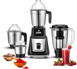 Moonstruck 1000W 4 Jar MegaMixer 1000 W Juicer Mixer Grinder (By Suprimo | 4 Jars | Black, Silver)