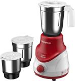 Crompton LIFE ESSENTIAL 500 W Mixer Grinder (QUESTA MIXER GRINDER | 3 Jars | RED & WHITE)