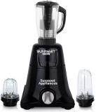 Sunmeet 50ML Jar and 530ML Jar ,SAN1 600 W Mixer Grinder (600-watts Nexon Mixer Grinder with 2 Bullets Jars and Juicer Jar (Juicer Jar, 3 | 3 Jars | Black)