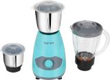 SARVIN PREMIUM 500 W Mixer Grinder (Mixer grinder 500W DMG500W1 with 3 jars Chutney, Dry Grinder & Liquidizing Jar | 3 Jars | Blue)