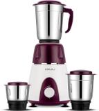 BAJAJ REX 500 500 W Mixer Grinder (REX 500W PURPLE (410607) | 3 Jars | Purple, White)
