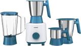 PHILIPS HL7536/01 500 W Mixer Grinder (HL7536/01 | 4 Jars | Blue)