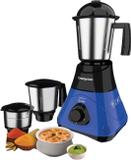 Crompton QUBE 750 W Mixer Grinder (ACGM-QUBE 750WT 3 JAR with Motor Vent-X Technology, Leakage Free Jars | 3 Jars | Blue)