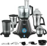 Preethi Zodiac 750 W Juicer Mixer Grinder (MG-218 | 5 Jars | Black/Light Grey)