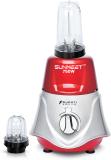 Sunmeet Rocket TR2J149 750 W Mixer Grinder (750W Rocket Mixer Grinder with 2 Bullets Jars (350ML Jar and 530ML Jar) | 2 Jars | REDSILVER)