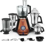 Preethi Zodiac 750 W Juicer Mixer Grinder (Zodiac Stardust MG 265 including Masterchef Jar, Super Extractor | 5 Jars | Copper/Black)