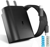 UrCart Wall Charger Accessory Combo for 45W realme C63 5G / C 63 Quick Dash Flash Super Vooc (White)