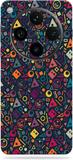 SkinoMania OPPO Find X8 5G Premium Vinyl Mobile Skin (Multicolor) Mobile Skin (Geometric Shapes)