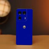 BugguSkin Motorola Edge 50 Ultra 5G Mobile Skin (Ulltra Super Blue Matte Skin With High Matte Finish., Mobile Skin (Back+Side+Camera))