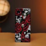 BugguSkin Motorola Edge 50 Ultra 5G Mobile Skin (Ulltra Super Roses And Skulls Skin With HiighQuality Matte Finish., Mobile Skin (Back+Side+Camera)....100%)