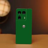 TJ CREATION Motorola Edge 50 Ultra 5G Mobile Skin (Ulltra Super Moss Green Skin With HiighQuality Matte Finish., Mobile Skin (Back+Side+Camera)....100%)