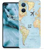 OggyBaba OggyBaba Oneplus Nord CE 4 Lite 5g Mobile Skin (Word Map)