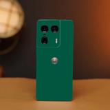 TJ CREATION Motorola Edge 50 Ultra 5G Mobile Skin (Ulltra Super Green Matte Skin With High Matte Finish., Mobile Skin (Back+Side+Camera))